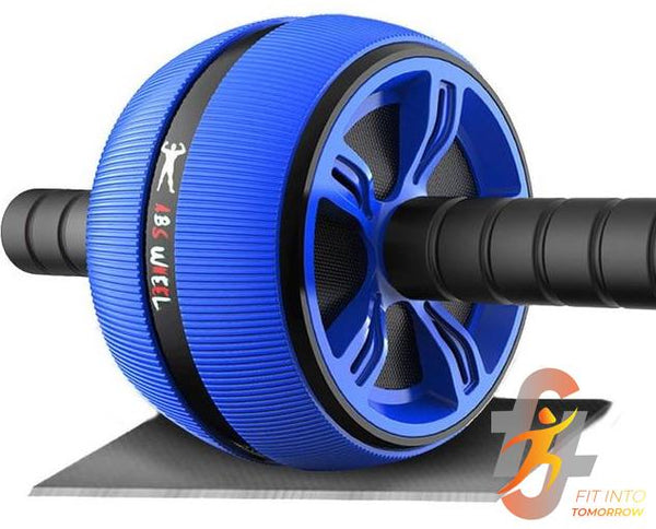 Roller wheel Abdominal Muscle Trainer for Fitness Abs Core Workout.   FREE SHIPPING