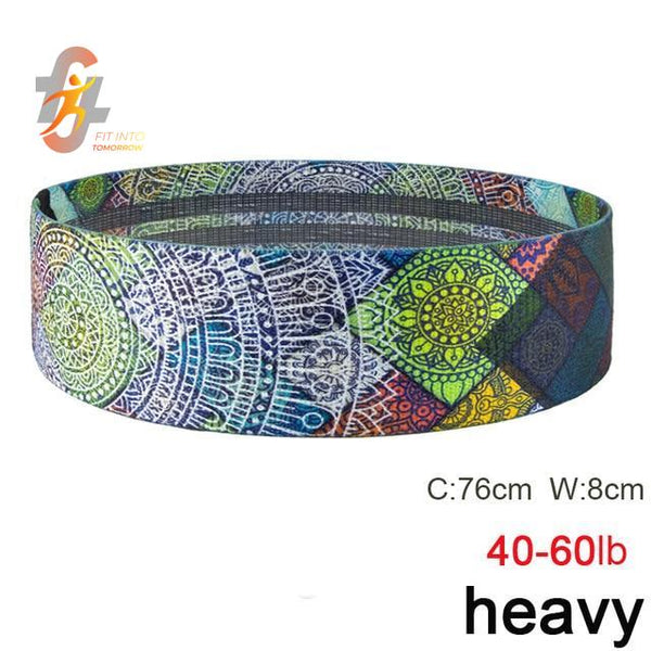 INDIVIDUAL RESISTANCE BANDS HEAVY 40-60LBS - Regular Length Circumference 76cm x 8xm