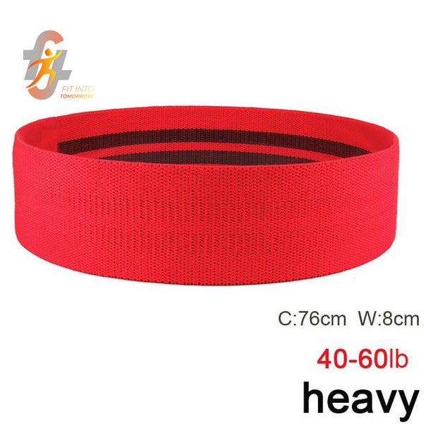 INDIVIDUAL RESISTANCE BANDS HEAVY 40-60LBS - Regular Length Circumference 76cm x 8xm