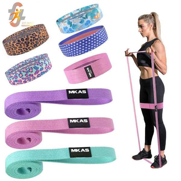 LONG INDIVIDUAL RESISTANCE BANDS HEAVY 25-35lbs - LONG Circumference 208cm x 3.2cm  -  FREE SHIPPING
