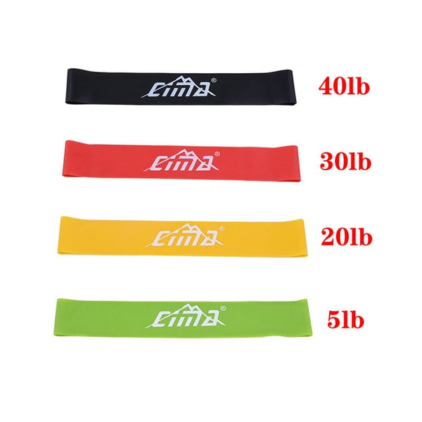 Elastic Fitness Resistance Bands Buttock Strength Training Crossfit Yoga Exercise Rubber Pulling Loop Crossfit Workout Equipment - FREE SHIPPING