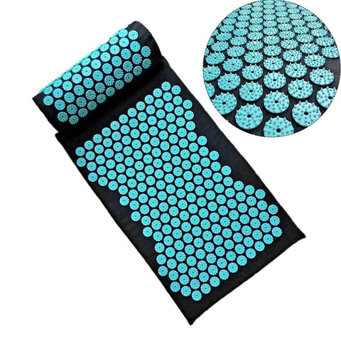 2021 New Massager Cushion Massage Yoga Mat Acupressure Relieve Stress Back Body Pain Spike Mat Acupuncture Mat - FREE SHIPPING