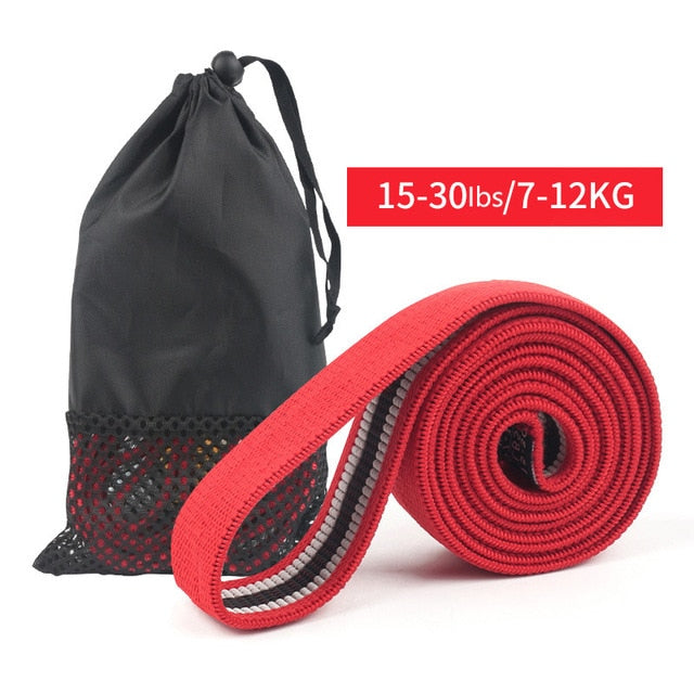 Long Resistance Bands - choose the best resistance level for your workout!  FREE SHIPPING